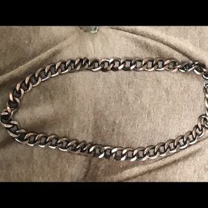 Very heavy men’s chain I’m not sure of the metal